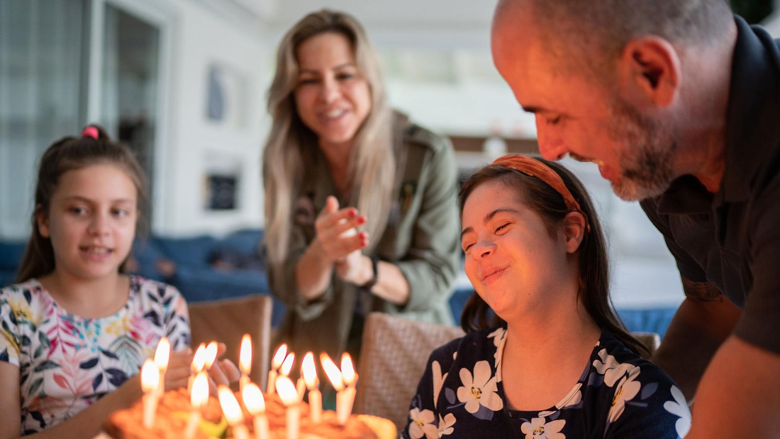 Birthday celebration at home