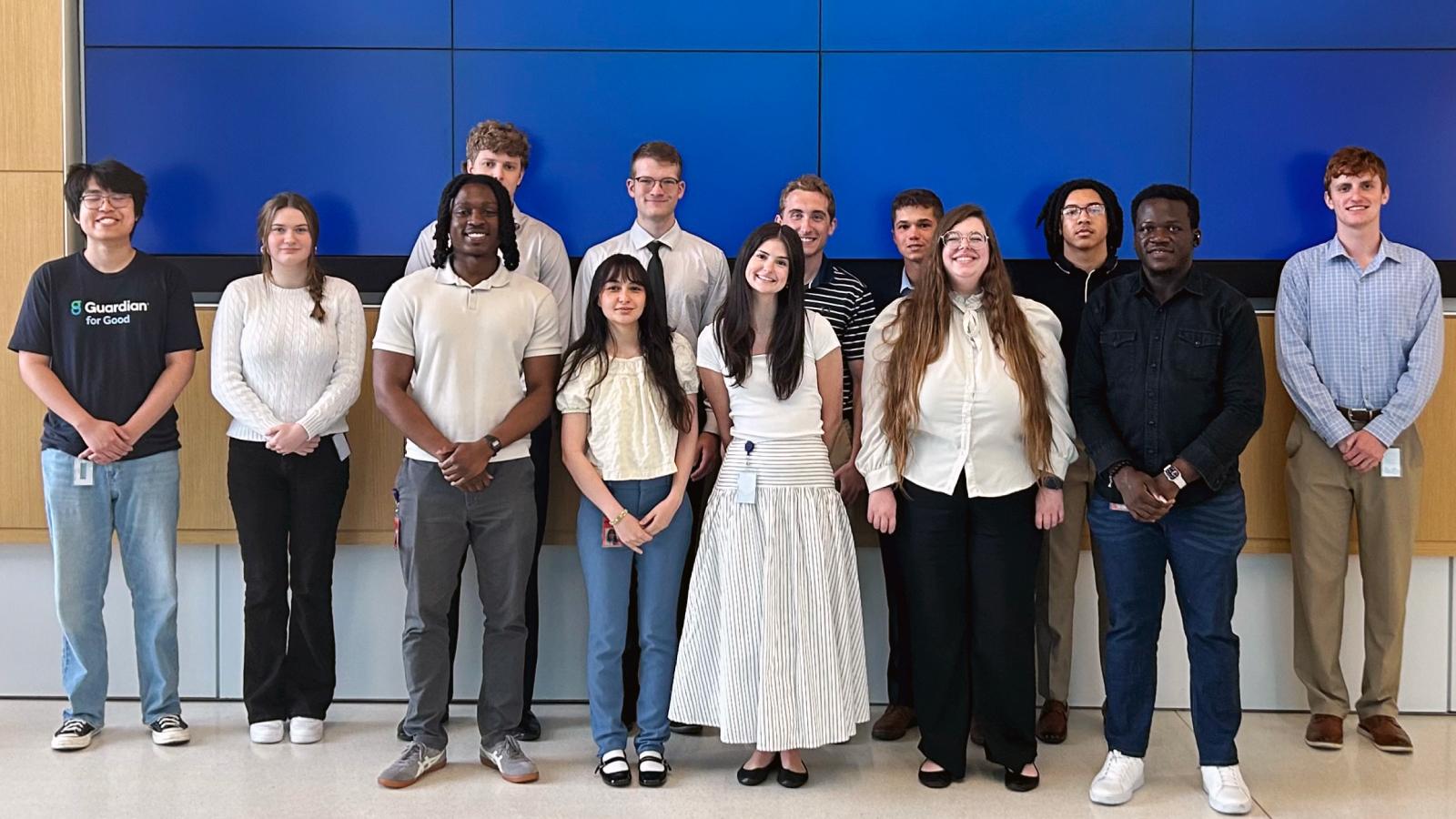 Interns at Bethlhem office Interns at Bethlhem office