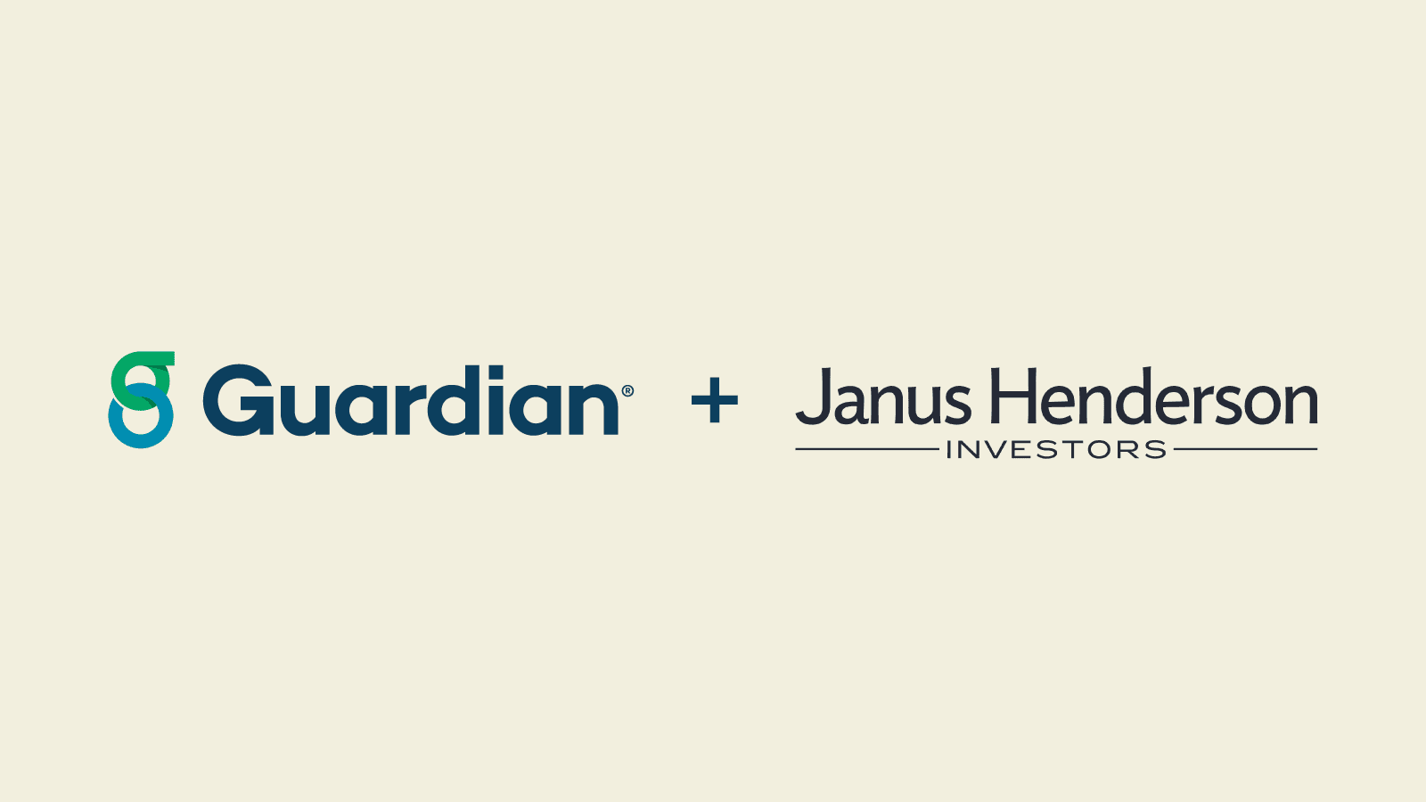 Guardian and Janus Henderson partnership announcement logo