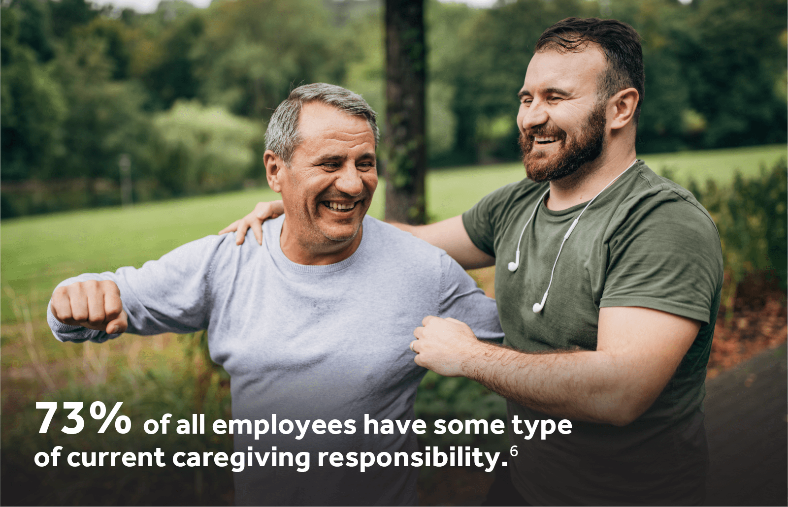Father and son going for a run together