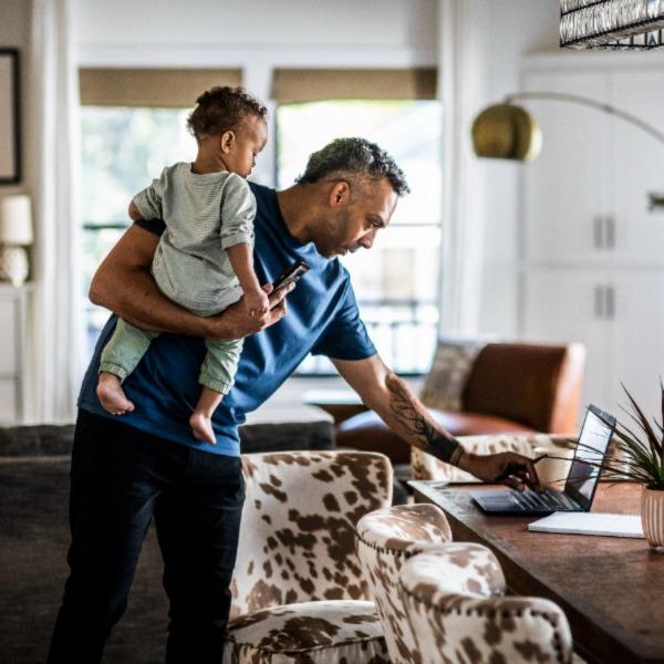 Gig nation - gig worker dad.